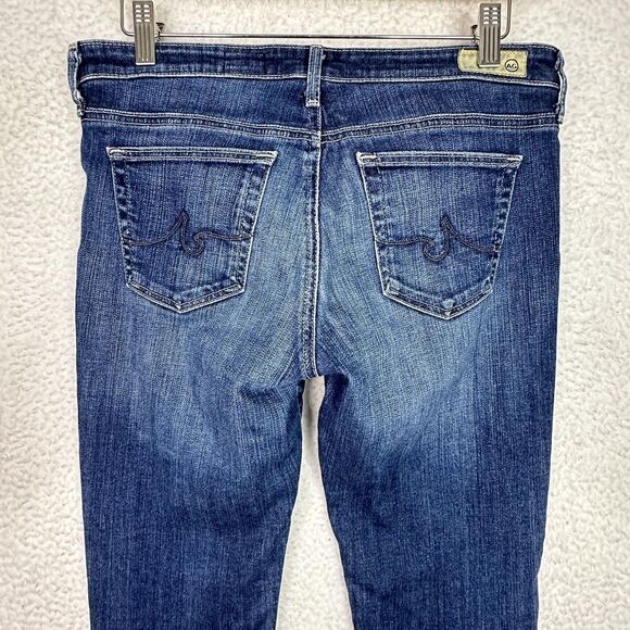 AG Adriano Goldschmied Stevie Ankle Jeans Womens 29R Slim Straight Stretch USA - Picture 4 of 14